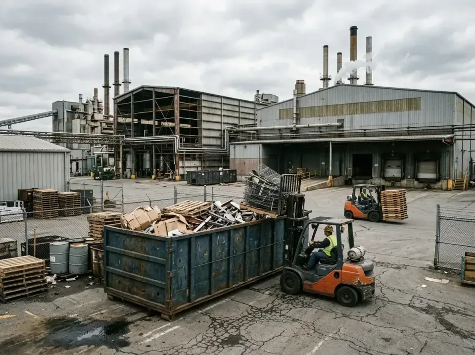 industrial-factory-scrap-conta-003 — frequently asked questions, Cheap Roll-off Dumpster Rentals in Mulino, OR